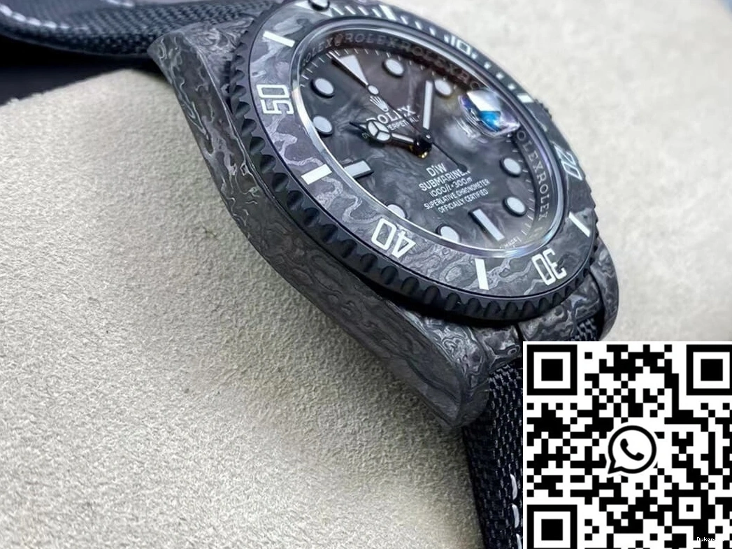 Rolex Carbon Factory Fiber DIW VS Dial Submariner 0211